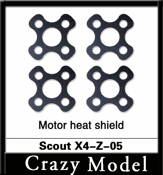 Free Shipping 100% Original Walkera Scout X4 FPV RC Quadcopter Drone Helicopter Spare Parts Motor heat shield Scout X4-Z-05
Free Shipping 100% Original Walkera Scout X4 FPV RC Quadcopter Drone Helicopter Spare Parts Motor heat shield Scout X4-Z-05