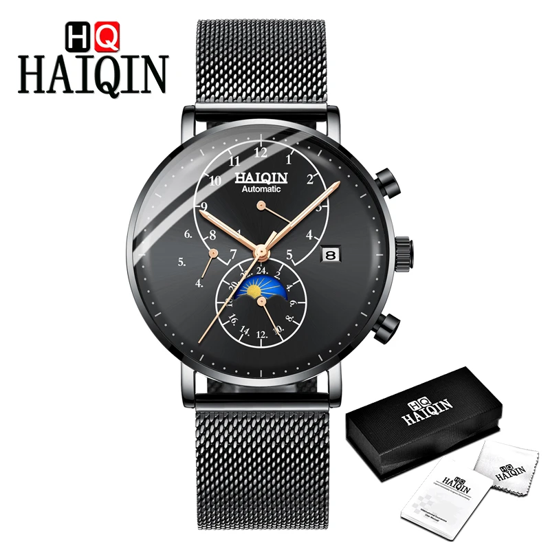 HAIQIN men watches sport automatic / mechanical men business watch watch man Tourbillon stainless steel waterproof Relogio Man
HAIQIN men watches sport automatic / mechanical men business watch watch man Tourbillon stainless steel waterproof Relogio Man