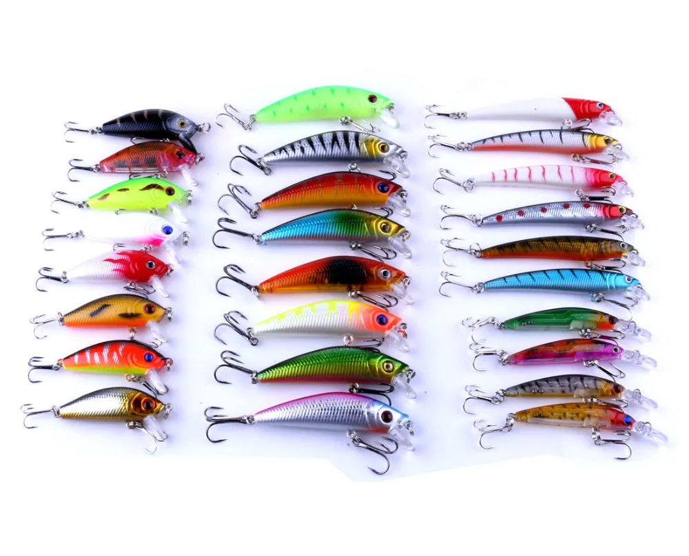 Hot 26Pcs Hard Lure Carp Fishing Lure Set Hooks Plastic Fishing Baits Set Pesca Fishing Tackle Mixed Fishing Wobblers
Hot 26Pcs Hard Lure Carp Fishing Lure Set Hooks Plastic Fishing Baits Set Pesca Fishing Tackle Mixed Fishing Wobblers
