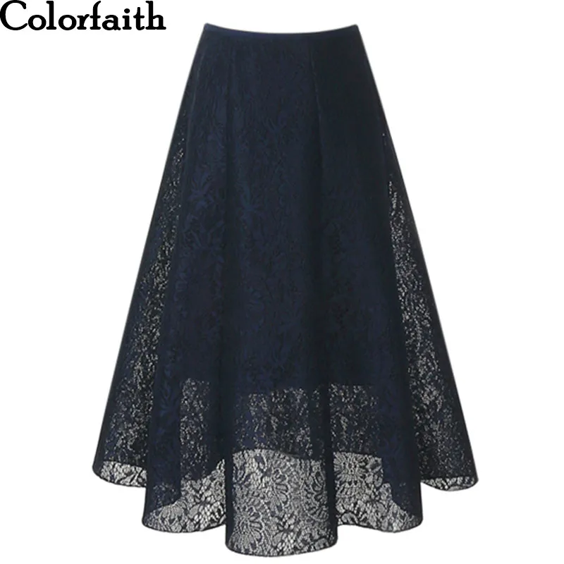 Colorfaith New 2022 Fashion Vintage Solid Cutout Lace High Waist Elegant Lady Saia Faldas Spring Summer Women Midi Skirts SK7001
Colorfaith New 2022 Fashion Vintage Solid Cutout Lace High Waist Elegant Lady Saia Faldas Spring Summer Women Midi Skirts SK7001