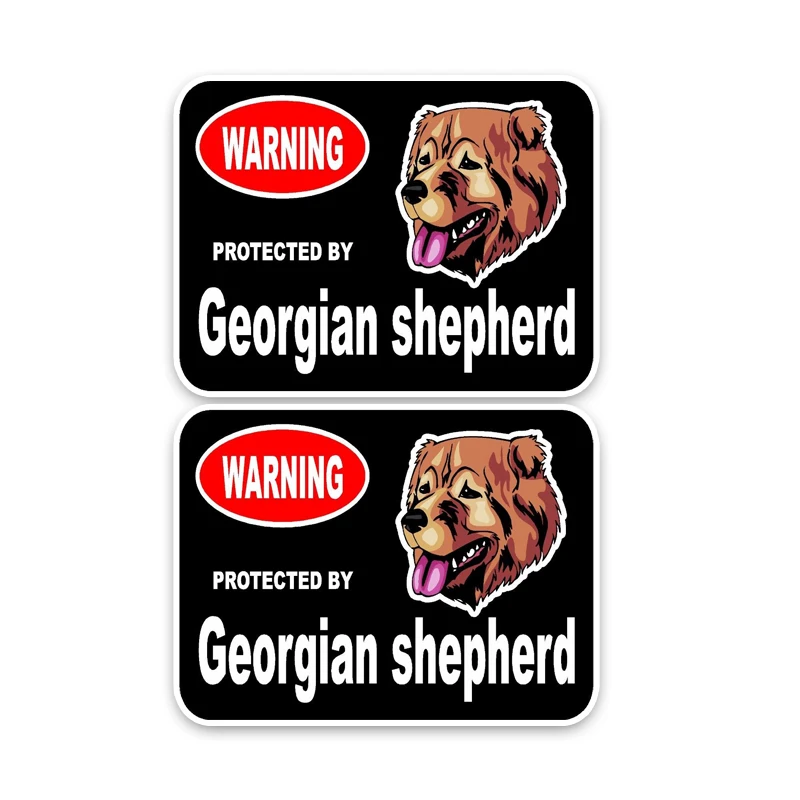 YJZT 15*11.4CM 2X Georgian Shepherd Guard Dog Funny Car Sticker Car Window Decal C1-4370
YJZT 15*11.4CM 2X Georgian Shepherd Guard Dog Funny Car Sticker Car Window Decal C1-4370