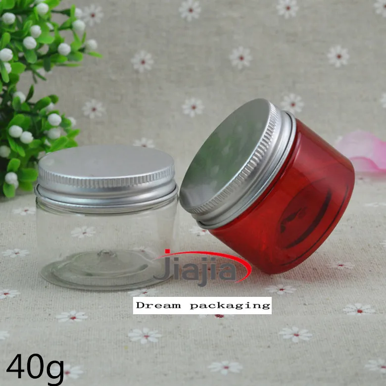 50Pcs 40g Portable Plastic Cosmetic Empty Jar Pot Box Makeup Nail Art Cosmetic Bead Storage Container Round Bottle red
50Pcs 40g Portable Plastic Cosmetic Empty Jar Pot Box Makeup Nail Art Cosmetic Bead Storage Container Round Bottle red