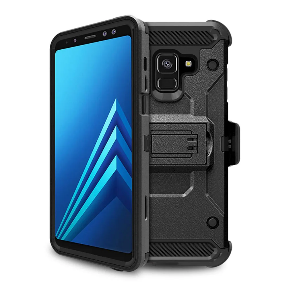 Для Samsung Galaxy A8 2018/A5 2018 A530 A530F сверхмощный гибридный прочный чехол противоударный