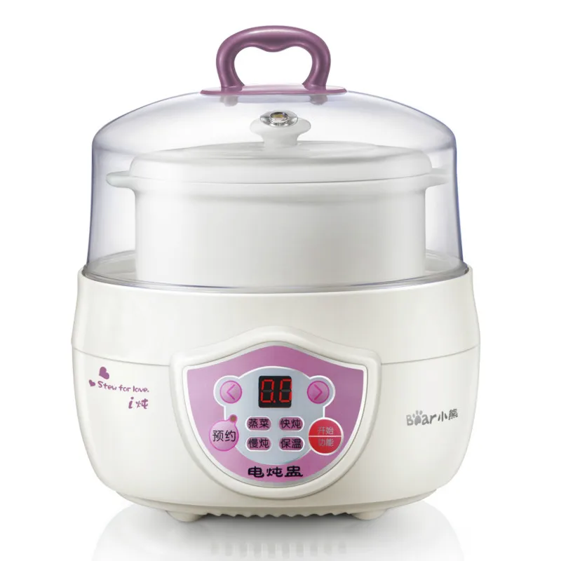 Bear Porcelain Multifunctional Slow Cooker Waterproof Electric Reservation Porcelain Soup Boil Porridge Cooking Machine
Bear Porcelain Multifunctional Slow Cooker Waterproof Electric Reservation Porcelain Soup Boil Porridge Cooking Machine