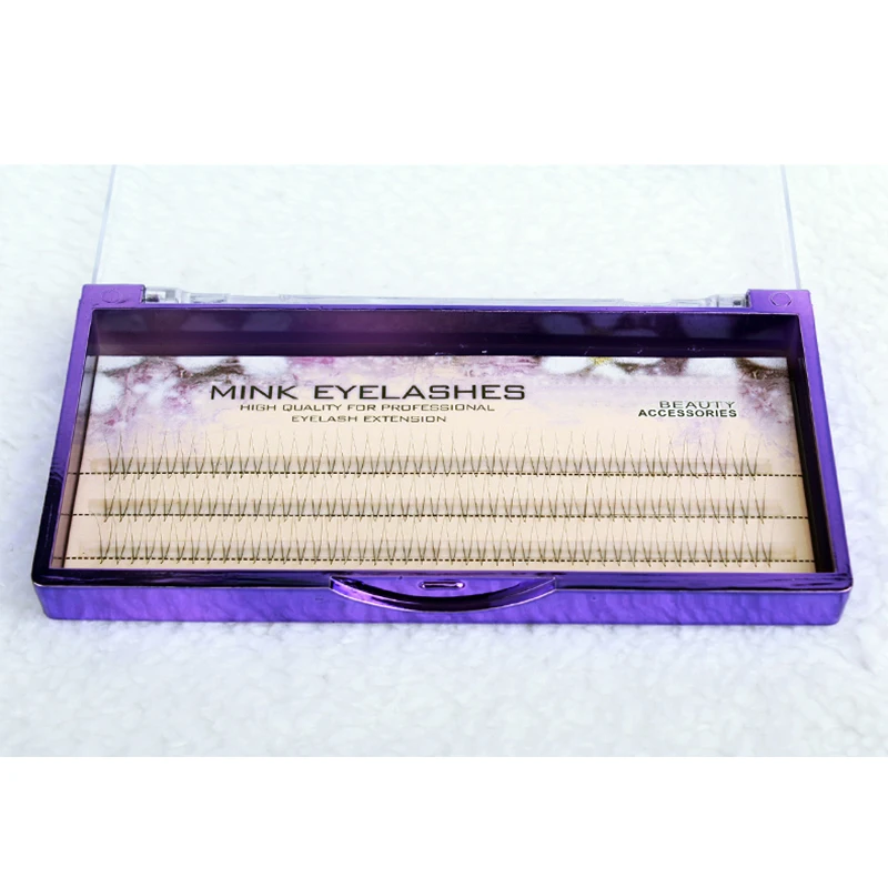 100% Mink Pteris Clouds Hair 5D Natural Individual False Eyelash 2 Pcs/Cluster Soft Extension 8MM to 13 MM | Красота и здоровье