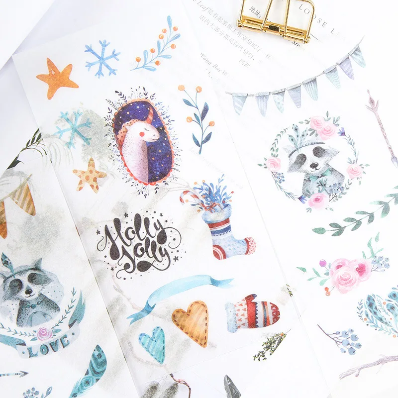 6 Sheets/lot Cute World Of Animals Stickers Decorative Stationery Craft Stickers Scrapbooking Diy Stick Label
6 Sheets/lot Cute World Of Animals Stickers Decorative Stationery Craft Stickers Scrapbooking Diy Stick Label