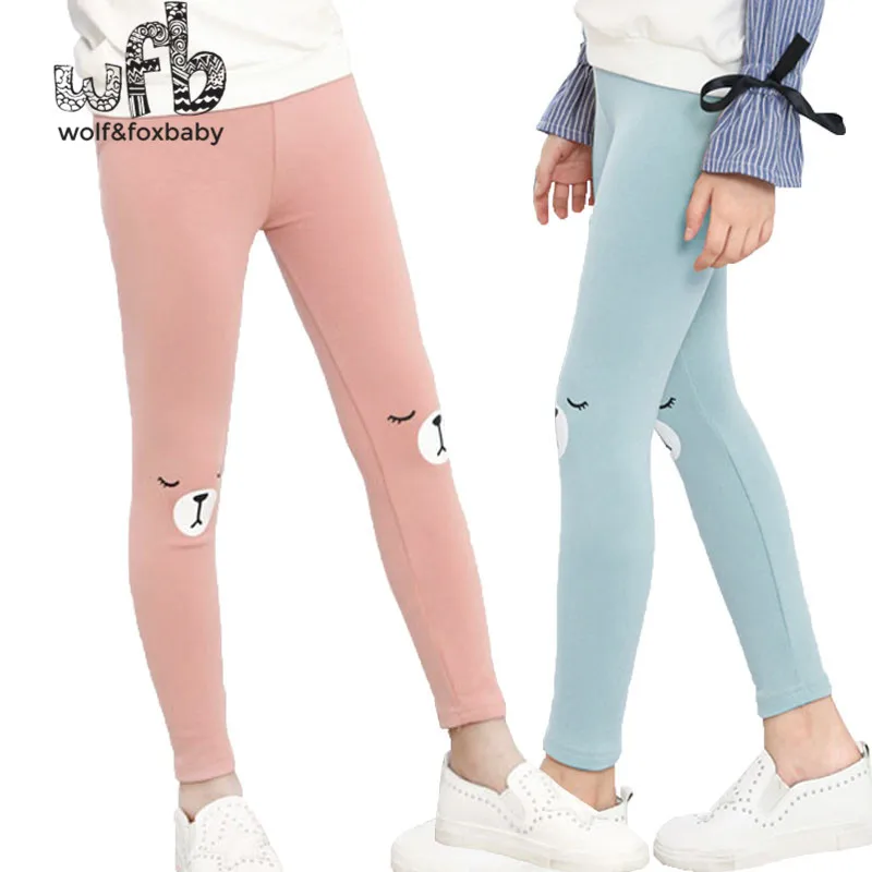 Retail 3-10 years children's cute bear girl leggings high quality cotton girl pants spring fall autumn
Retail 3-10 years children's cute bear girl leggings high quality cotton girl pants spring fall autumn