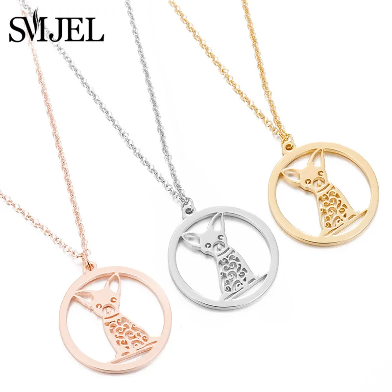 SMJEL Fashion Cute Pets Dogs Necklace Chihuahua Footprint Paw Necklaces & Pendants Jewelry for Women Choker Jewelry collier
SMJEL Fashion Cute Pets Dogs Necklace Chihuahua Footprint Paw Necklaces & Pendants Jewelry for Women Choker Jewelry collier