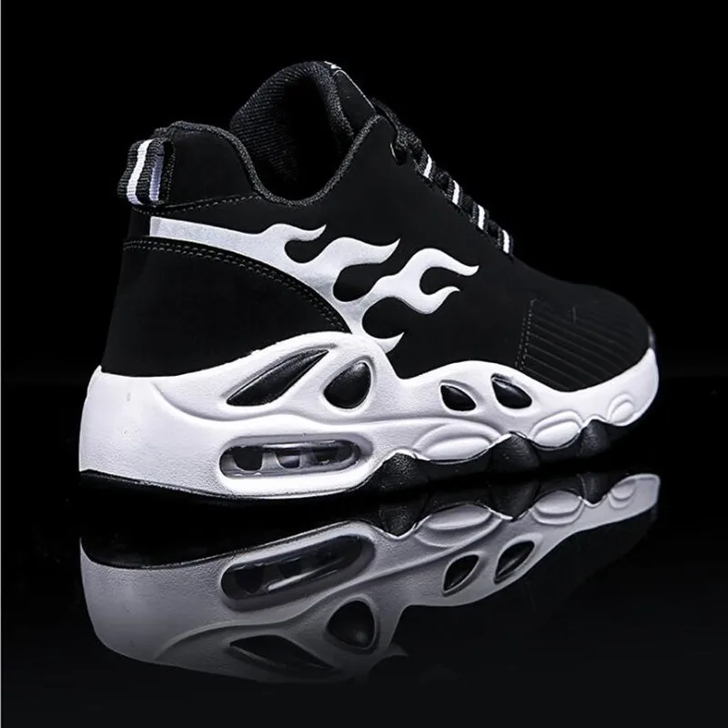 Fires / men's casual shoes, fashionable black and white loafers, men's breathable flat shoes, high men's street sneakers
Fires / men's casual shoes, fashionable black and white loafers, men's breathable flat shoes, high men's street sneakers
