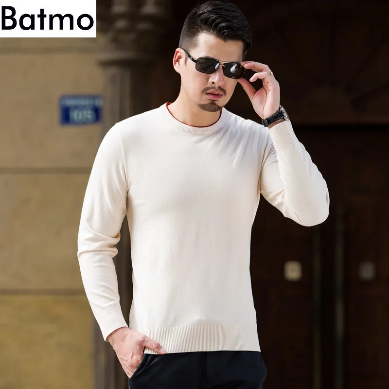 Batmo 2019 Новое поступление осень и зима высокого качества с О-образным вырезом Бежевый свитер для повседневной носки для мужчин, мужские повсе...
Batmo 2019 Новое поступление осень и зима высокого качества с О-образным вырезом Бежевый свитер для повседневной носки для мужчин, мужские повсе...