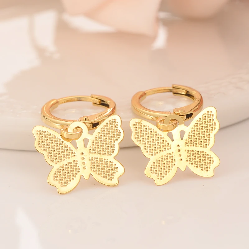 high quality Fashion Gold Filled Women's Drop Earring Dangle Earring Charms Jewelry butterfly Earrings brincos Vintage girls
high quality Fashion Gold Filled Women's Drop Earring Dangle Earring Charms Jewelry butterfly Earrings brincos Vintage girls