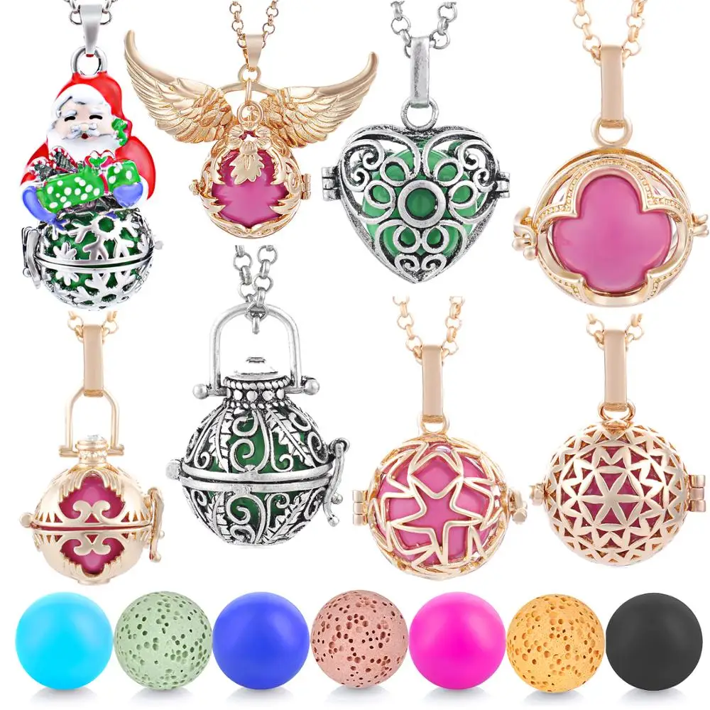 Vocheng Santa Claus Angel Bola Mexico Chime Music Ball Locket Necklace Vintage Necklace for Pregnant Women VA-100
Vocheng Santa Claus Angel Bola Mexico Chime Music Ball Locket Necklace Vintage Necklace for Pregnant Women VA-100
