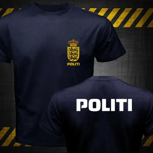 2019 Fashion New Dansk Danish Denmark Politi Police Unit Logo T-Shirt Double Side Tees
2019 Fashion New Dansk Danish Denmark Politi Police Unit Logo T-Shirt Double Side Tees