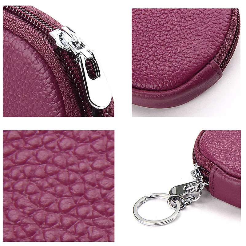 Klsyanyo Female Real Leather Mini Circle Wallet With Coin Purse Women Fashion Round Small Makeup Purse Bag
Klsyanyo Female Real Leather Mini Circle Wallet With Coin Purse Women Fashion Round Small Makeup Purse Bag