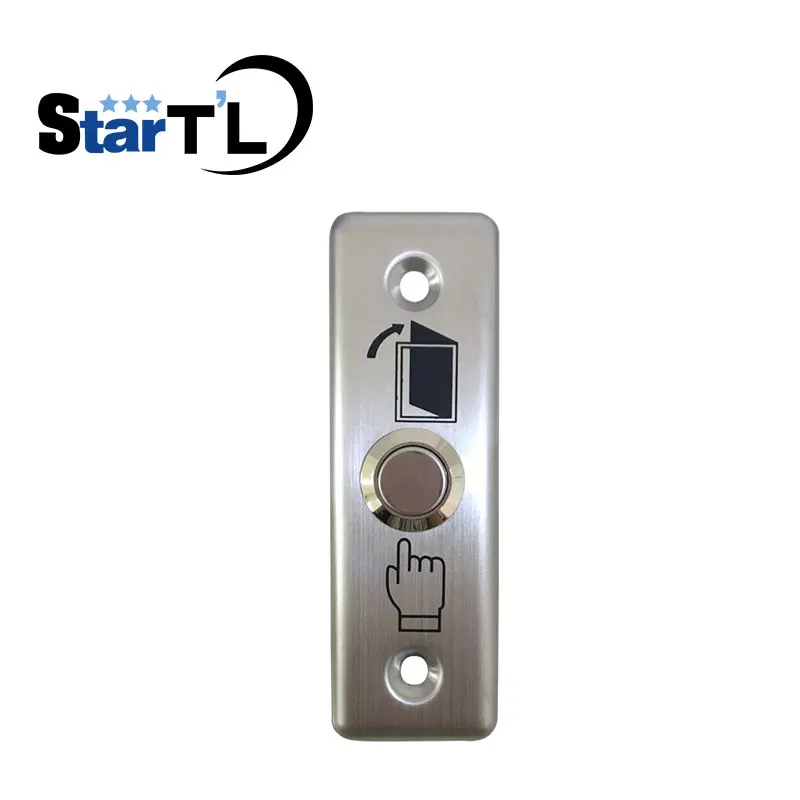 10pcs High Quality stainless steel exit button metal switch for access control system Slim Door Release Button
10pcs High Quality stainless steel exit button metal switch for access control system Slim Door Release Button