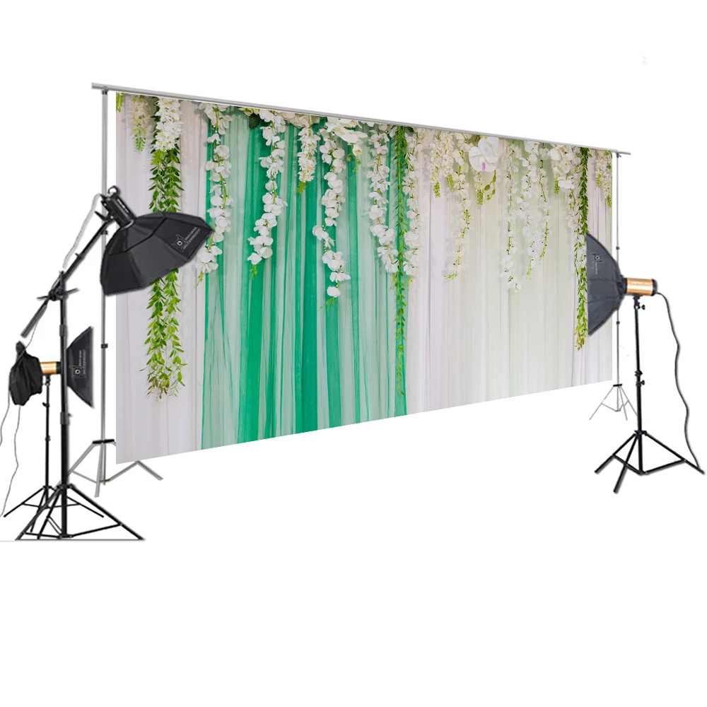 HUAYI Photography Backdrop Wedding Decorations Backdrop Photography Party Green And White Outdoor Scene XT-7328
HUAYI Photography Backdrop Wedding Decorations Backdrop Photography Party Green And White Outdoor Scene XT-7328