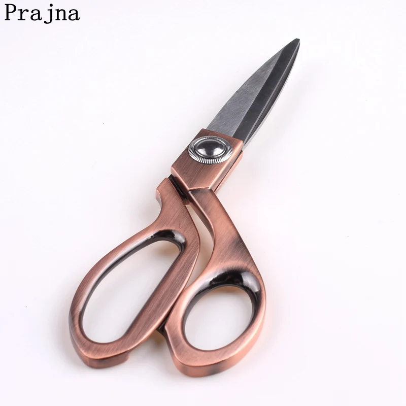 Prajna Bronze Tailor Scissors Vintage Stainless Steel Sewing Scissors Cutting Fabric Leather Sewing Supplies Wholesale 3 Size
Prajna Bronze Tailor Scissors Vintage Stainless Steel Sewing Scissors Cutting Fabric Leather Sewing Supplies Wholesale 3 Size