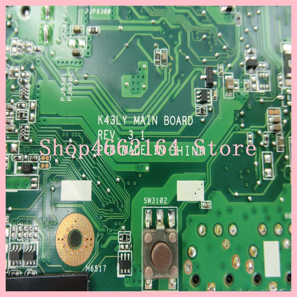 K43LY HD6470M 1GB HM65 Motherboard K43LY Mainboard For ASUS X44H X84HR K84HR K84LY K43LY Laptop Motherboard 100% Tested OK
K43LY HD6470M 1GB HM65 Motherboard K43LY Mainboard For ASUS X44H X84HR K84HR K84LY K43LY Laptop Motherboard 100% Tested OK