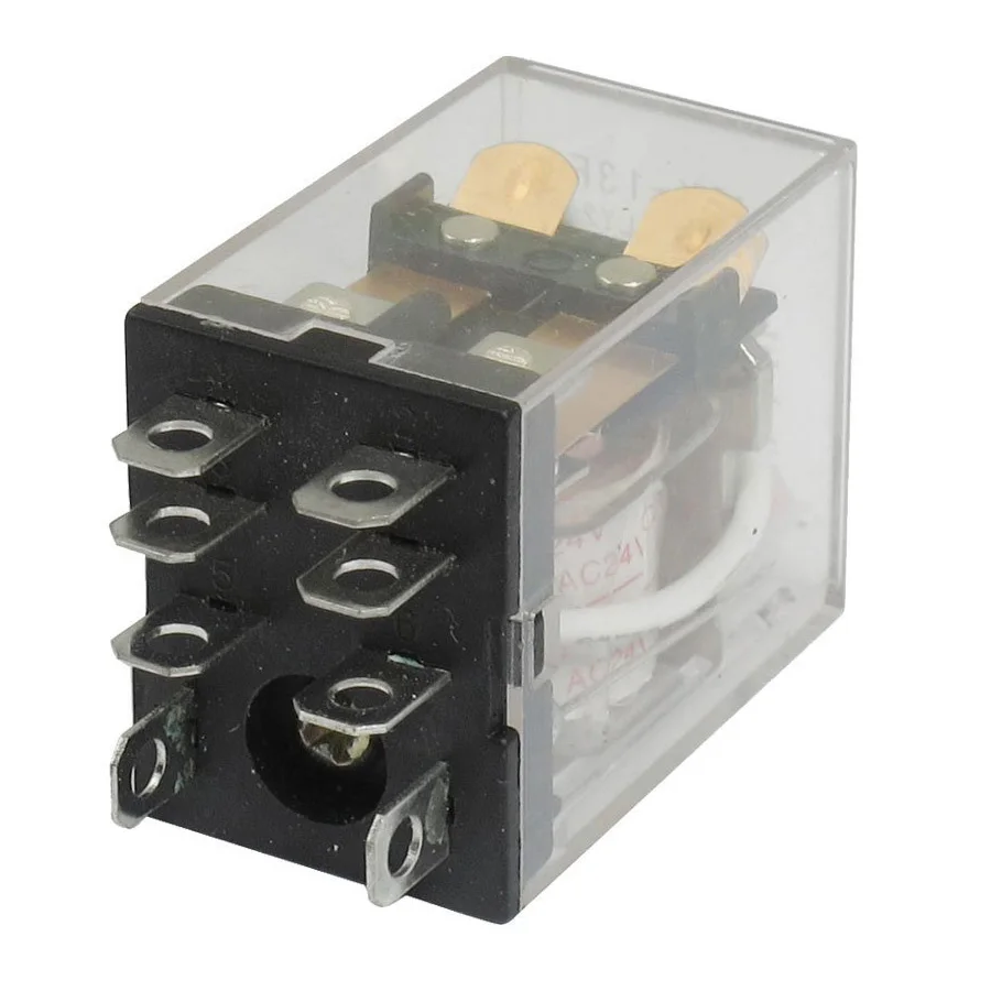KSOL JQX-13F LY2 переменного тока 24V Катушка 8-Pin DPDT красный светодиодный электромагнитное реле
KSOL JQX-13F LY2 переменного тока 24V Катушка 8-Pin DPDT красный светодиодный электромагнитное реле