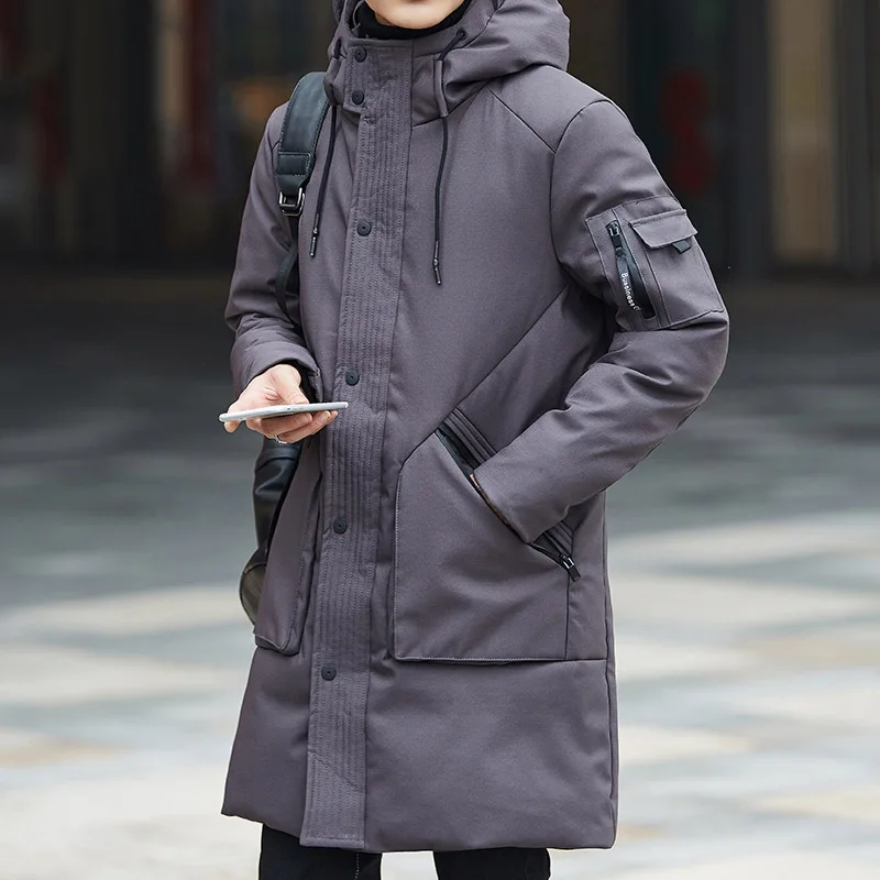 Pockets long down coat men hooded thick warm winter down jacket fashion outerwear new 2019 autumn winter collection plus size
Pockets long down coat men hooded thick warm winter down jacket fashion outerwear new 2019 autumn winter collection plus size