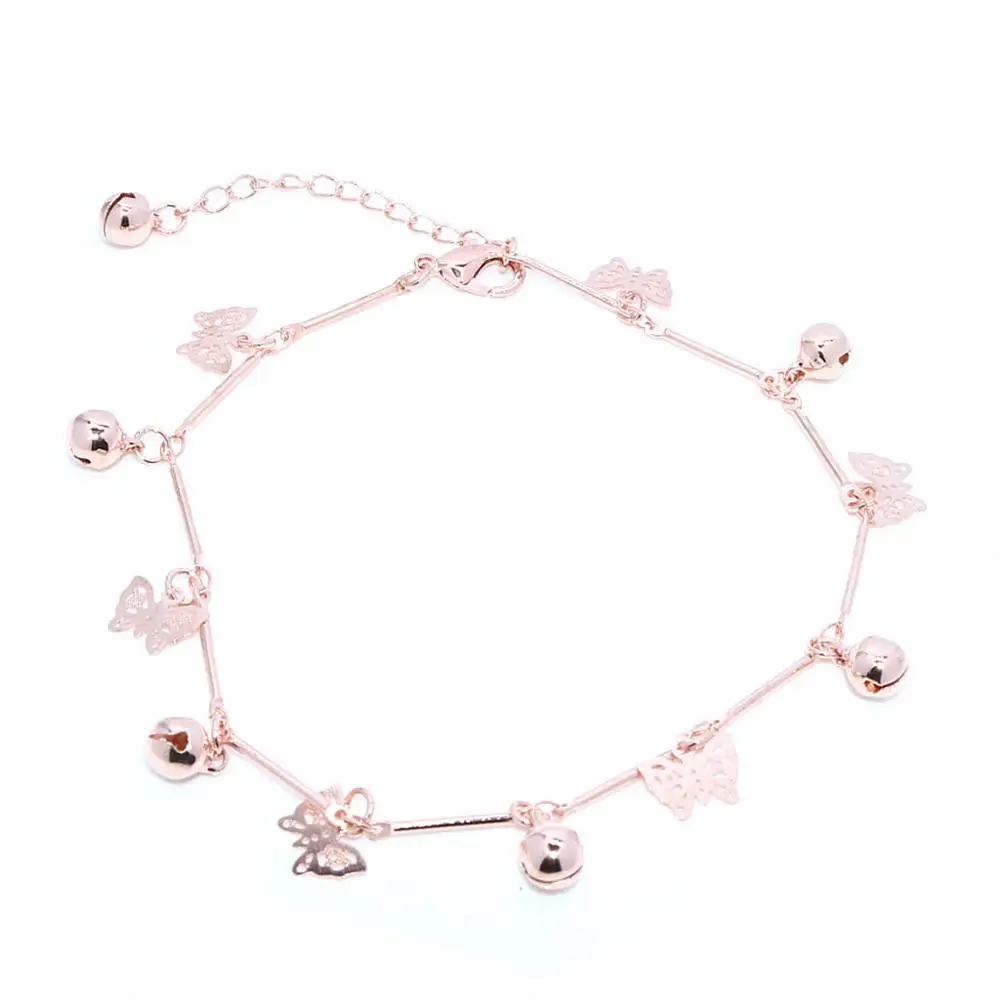 5pcs Wholesale Foreign Trade Simple Beach Ladies Anklet Foot Accessories Metal Chain Trend Fashion butterfly Female Feet Bare Ch
5pcs Wholesale Foreign Trade Simple Beach Ladies Anklet Foot Accessories Metal Chain Trend Fashion butterfly Female Feet Bare Ch
