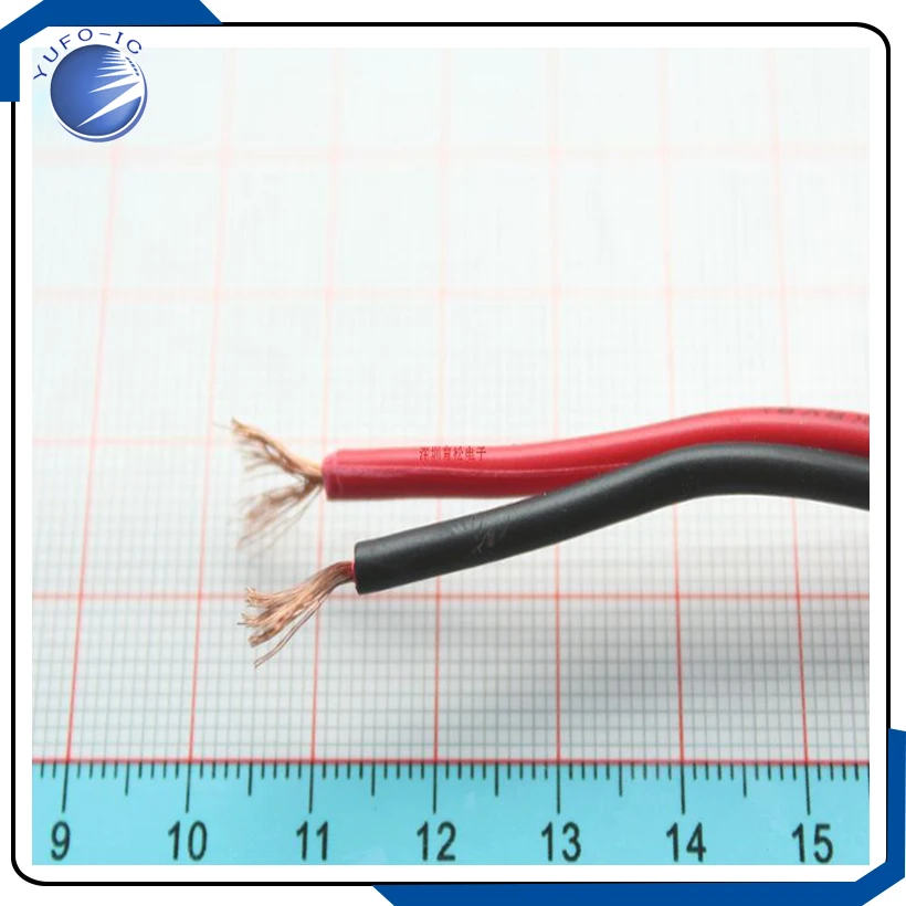 10 метров и двойной кабель тестовый провод 2*0 75 мм квадратная проволока 300V|cable wire|wire