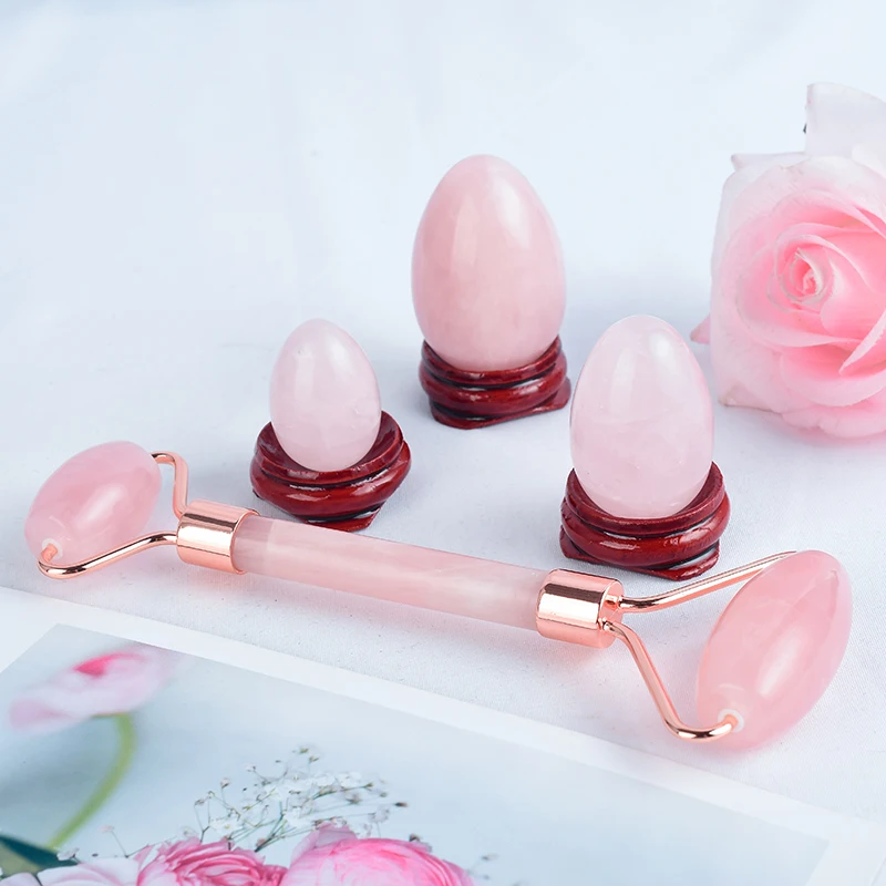 Facial Jade Massager Natural Rose Quartz Yoni Eggs Face Roller Stone Massage for Kegel Exercise Viginal Tightening Ben Wa Ball
Facial Jade Massager Natural Rose Quartz Yoni Eggs Face Roller Stone Massage for Kegel Exercise Viginal Tightening Ben Wa Ball
