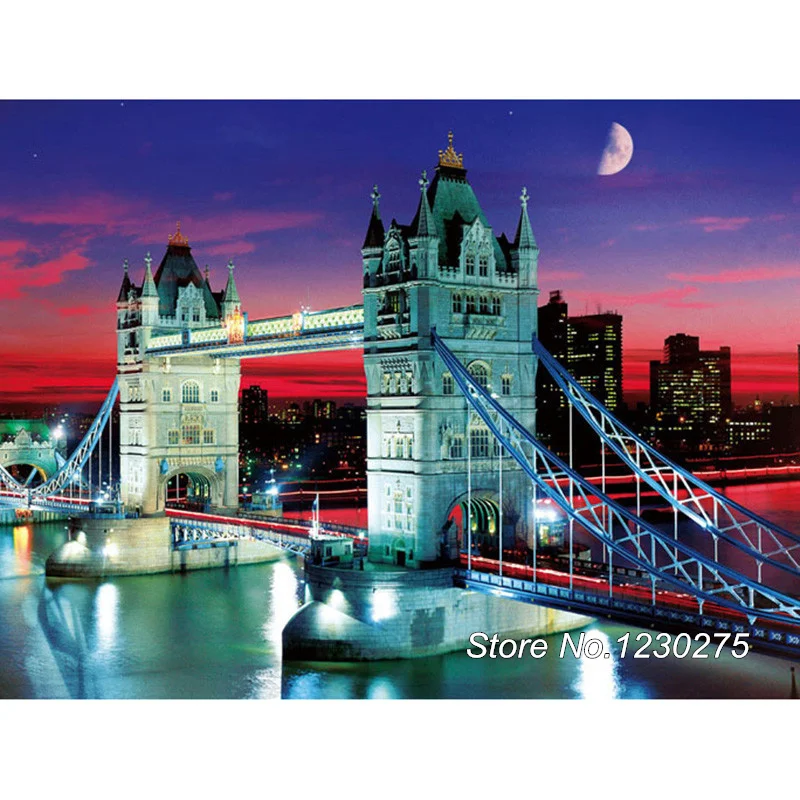 Diy Diamond Painting Cross Stitch kits 5D Full Diamond Embroidery Night London bridge Square Diamond Mosaic Needlework SD601
Diy Diamond Painting Cross Stitch kits 5D Full Diamond Embroidery Night London bridge Square Diamond Mosaic Needlework SD601