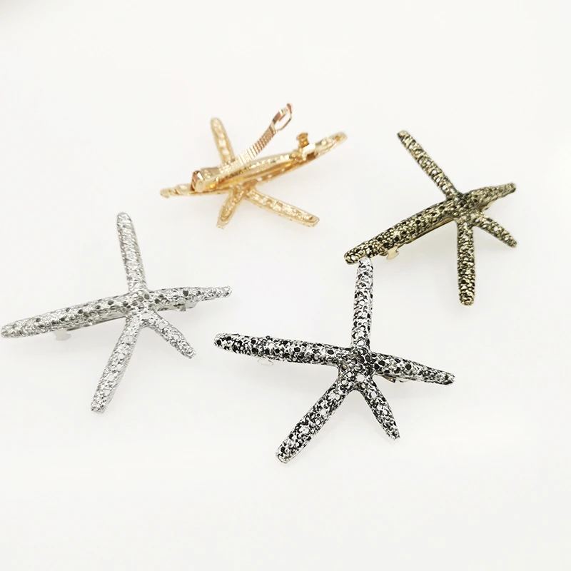 Fashion 1pc New Hair Clip Alloy Hairclip Pin Jewelry Ladies Beach Coral Starfish Headdress Hairpin Barrettes Duckbill Clip
Fashion 1pc New Hair Clip Alloy Hairclip Pin Jewelry Ladies Beach Coral Starfish Headdress Hairpin Barrettes Duckbill Clip