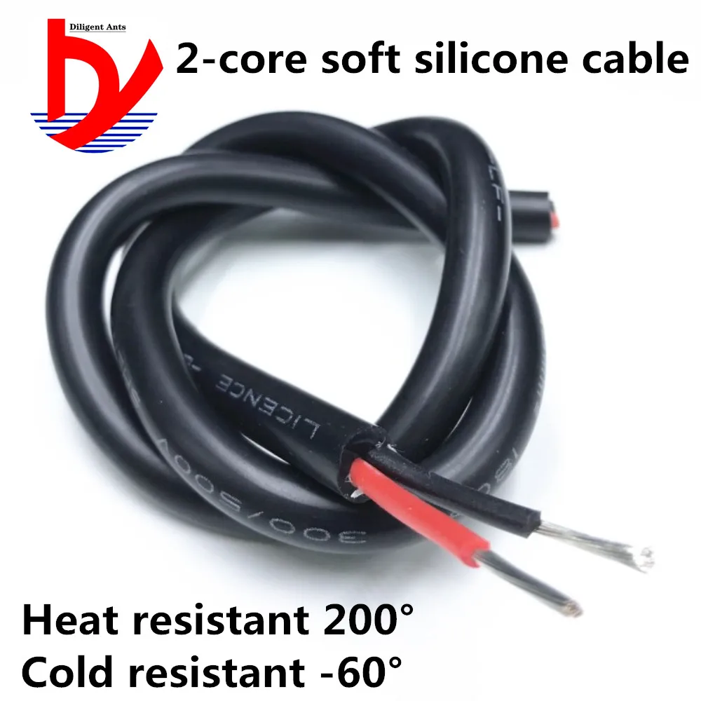 5M Super Soft Silicone High Temperature Wire Maroon Cable AGR2 Core 0.3 0.5 0.75 1 1.5 2.5MM2 Square Oil Proof Silicone Wire
5M Super Soft Silicone High Temperature Wire Maroon Cable AGR2 Core 0.3 0.5 0.75 1 1.5 2.5MM2 Square Oil Proof Silicone Wire