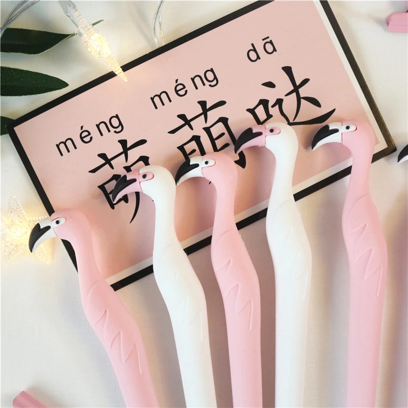 2 Pcs Flamingo Gel Pen Signature Pen Escolar Papelaria School Office Supply Promotional Gift Pennen Gel-pen Silicone Kawaii Pens
2 Pcs Flamingo Gel Pen Signature Pen Escolar Papelaria School Office Supply Promotional Gift Pennen Gel-pen Silicone Kawaii Pens
