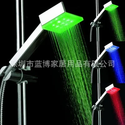 LED square shower 9 LED super bright color temperature temperature change square shower
LED square shower 9 LED super bright color temperature temperature change square shower