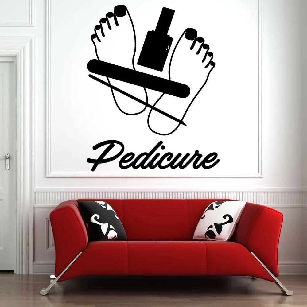 Wall Decals Nail Salon Art Quotes Nails Polish Wall Stickers Pattern Manicure Pedicure Beauty Salon Home Decor Removable B106
Wall Decals Nail Salon Art Quotes Nails Polish Wall Stickers Pattern Manicure Pedicure Beauty Salon Home Decor Removable B106