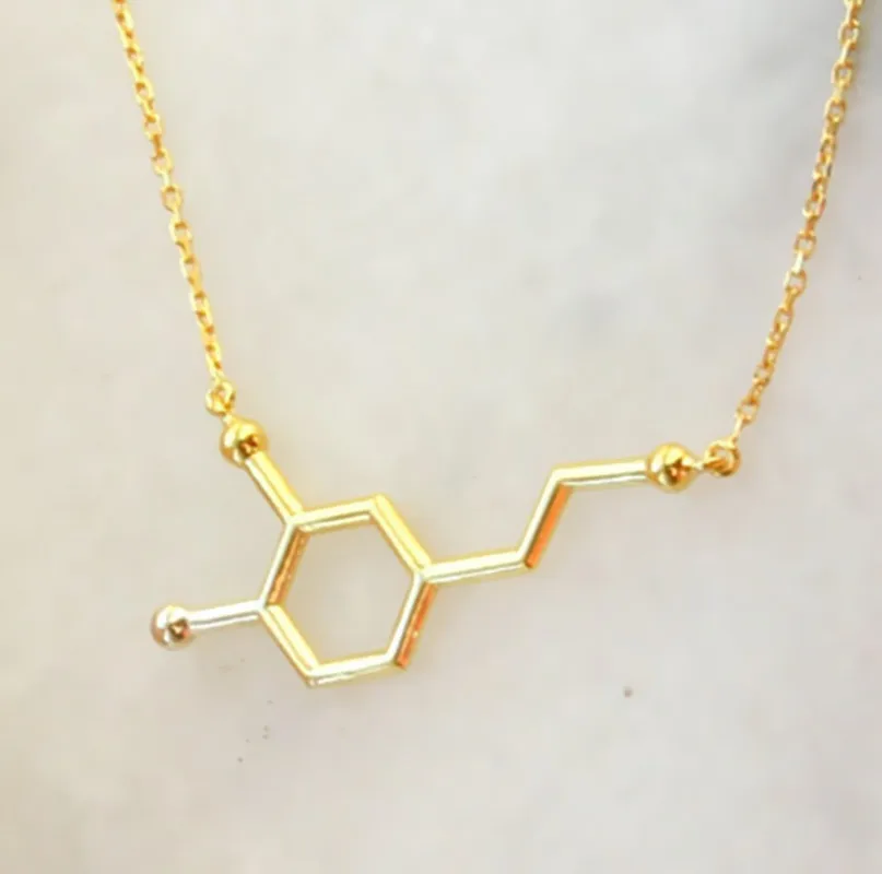 2020 Trend Dopamine (Motivation) Molecule Necklace 3D In jewelry for women Student Teacher Pendant Scientific Romantic Gifts
2020 Trend Dopamine (Motivation) Molecule Necklace 3D In jewelry for women Student Teacher Pendant Scientific Romantic Gifts