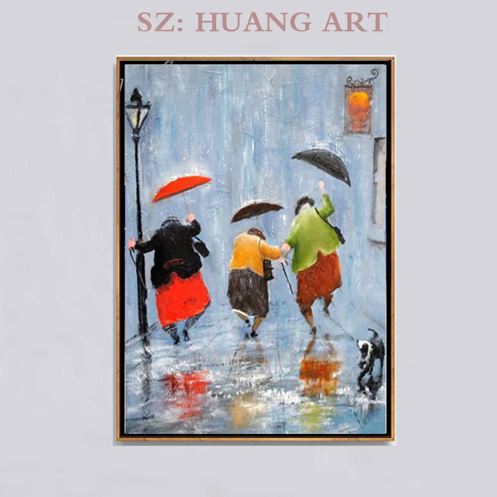 The middle three beautiful woman in the red skirt and umbrella away their oil painting landscape painting the sitting room the b
The middle three beautiful woman in the red skirt and umbrella away their oil painting landscape painting the sitting room the b