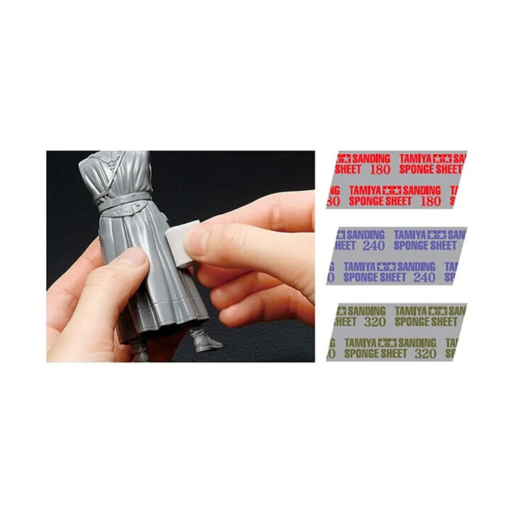 OHS Tamiya 87149 Model Sanding Sponge Sheet P1000 Hobby Finishing Tools Accessory
OHS Tamiya 87149 Model Sanding Sponge Sheet P1000 Hobby Finishing Tools Accessory