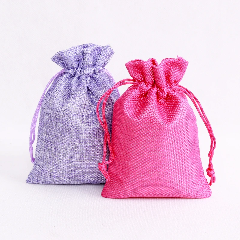 Wholesale 5pcs/lot 7x9cm 10x14cm 13x18cm Drawstring Jute Bags Colorful Jewelry Packaging Bags Gifts Candy Storage Bags Pouches
Wholesale 5pcs/lot 7x9cm 10x14cm 13x18cm Drawstring Jute Bags Colorful Jewelry Packaging Bags Gifts Candy Storage Bags Pouches