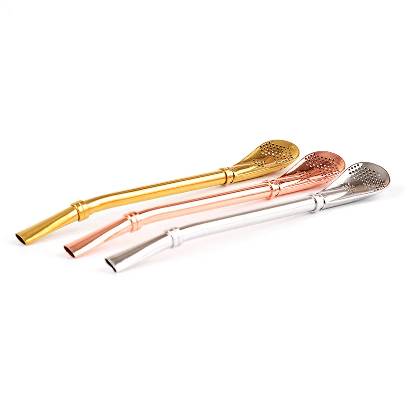 5pc Drinking Straw 304Stainless Steel Yerba Mate Straw Gourd Bombilla Filter Spoons Reusable Metal Pro Tea Tools Bar Accessories
5pc Drinking Straw 304Stainless Steel Yerba Mate Straw Gourd Bombilla Filter Spoons Reusable Metal Pro Tea Tools Bar Accessories