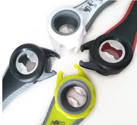 5 in 1 Creative Multifunction Stainless Steel Can Opener Beer Bottle Opener Super Good Jar Opener Kitchen Tool
5 in 1 Creative Multifunction Stainless Steel Can Opener Beer Bottle Opener Super Good Jar Opener Kitchen Tool