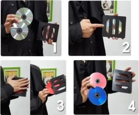 Color Changing and Vanishing CD Stage Magic Tricks Gimmick Fun Close Magic Props,Illusions,Joke,Interactive Magia Toys
Color Changing and Vanishing CD Stage Magic Tricks Gimmick Fun Close Magic Props,Illusions,Joke,Interactive Magia Toys