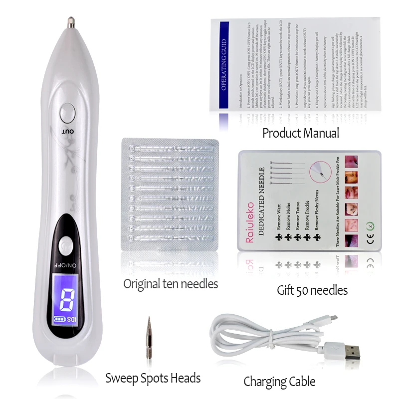 8 Stalls Portable Plasma Pen Skin Care Dark Spot Tattoo Removal Tools Face Care Machine Sweep Freckle Mole Wart Beauty Device
8 Stalls Portable Plasma Pen Skin Care Dark Spot Tattoo Removal Tools Face Care Machine Sweep Freckle Mole Wart Beauty Device