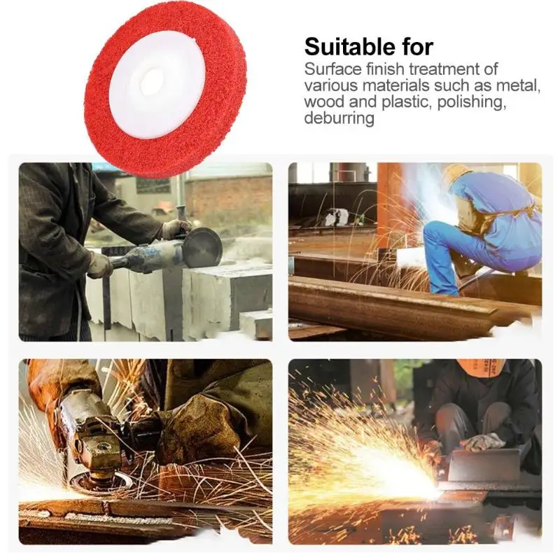 New Nylon Wool Polishing Wheel Non-woven Abrasive Wheel Metal Grinding Disc Non Woven Abrasive Wheel Polish Tool
New Nylon Wool Polishing Wheel Non-woven Abrasive Wheel Metal Grinding Disc Non Woven Abrasive Wheel Polish Tool