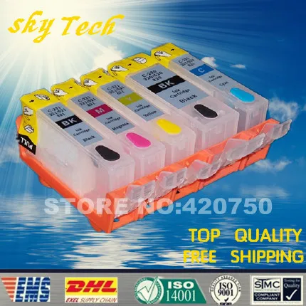 5PK Empty Refillable Ink Cartridge suit for PGI220 CLI221, Suit for canon IP3600 IP4600 IP3680 MP540/MP620/MP630 ,with ARC chip
5PK Empty Refillable Ink Cartridge suit for PGI220 CLI221, Suit for canon IP3600 IP4600 IP3680 MP540/MP620/MP630 ,with ARC chip