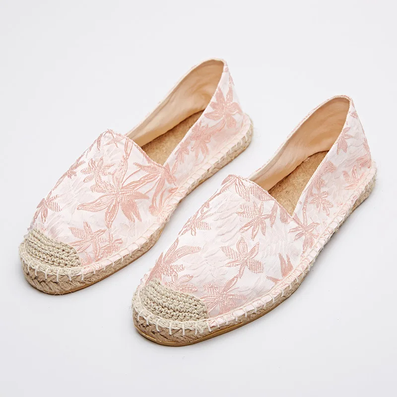 TIMETANG Fashion Ethnic Casual Espadrilles Flat New Women Spring Leaves Printed Embroider Slip on Fishermen Hemp Rope Shoe E251
TIMETANG Fashion Ethnic Casual Espadrilles Flat New Women Spring Leaves Printed Embroider Slip on Fishermen Hemp Rope Shoe E251