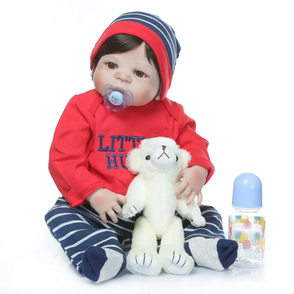 22 дюйма силиконовые куклы Reborn Baby boy reborn куклы ручной работы игрушки Моделирование куклы развивающие подарок на день рождения Рождество
22 дюйма силиконовые куклы Reborn Baby boy reborn куклы ручной работы игрушки Моделирование куклы развивающие подарок на день рождения Рождество