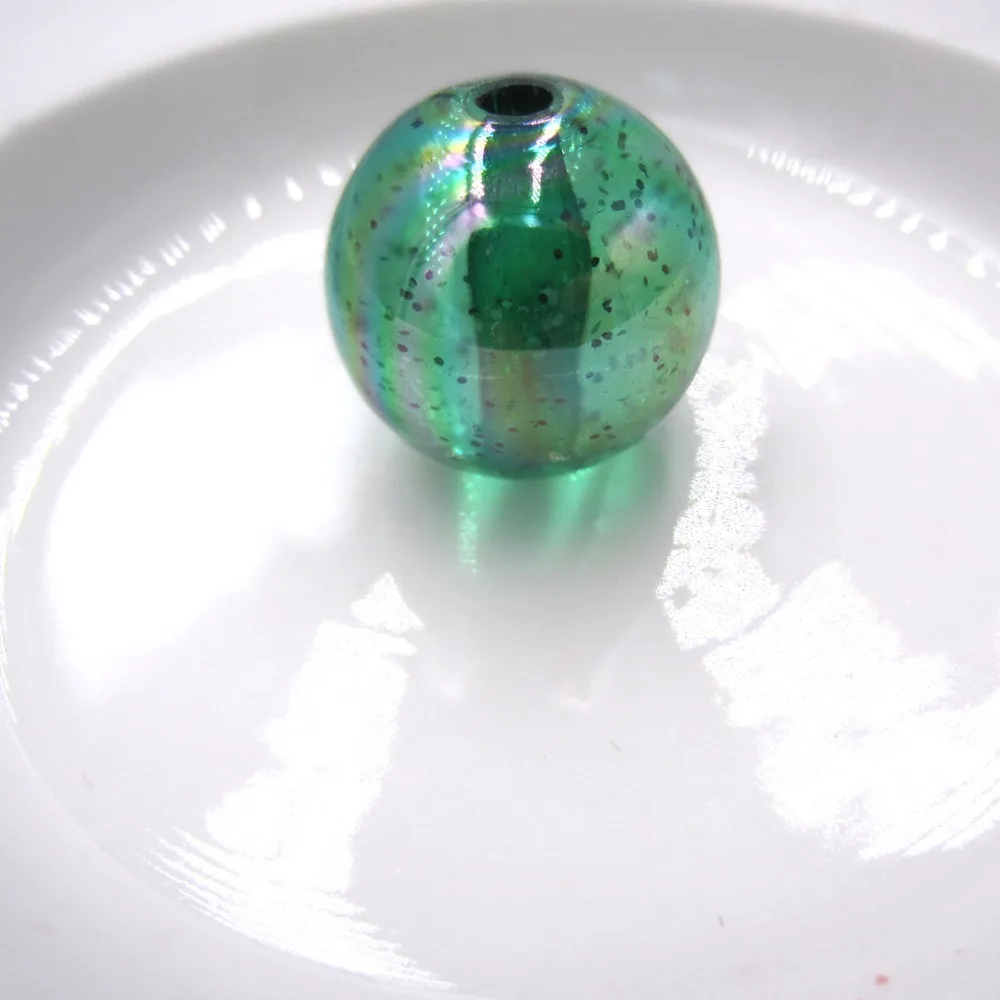 115PCS 20MM Built-in Glitter Clear AB Green Chunky Beads DIY Accessories Beads For Kids Christmas Gifts Jewelry Necklace Making
115PCS 20MM Built-in Glitter Clear AB Green Chunky Beads DIY Accessories Beads For Kids Christmas Gifts Jewelry Necklace Making
