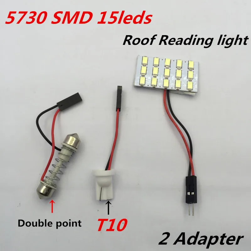 Светодиодсветодиодный панель 5730 SMD 15LED s, 5 шт., чисто белая панель для автомобильного интерьера, светильник для чтения и 2 адаптера
Светодиодсветодиодный панель 5730 SMD 15LED s, 5 шт., чисто белая панель для автомобильного интерьера, светильник для чтения и 2 адаптера