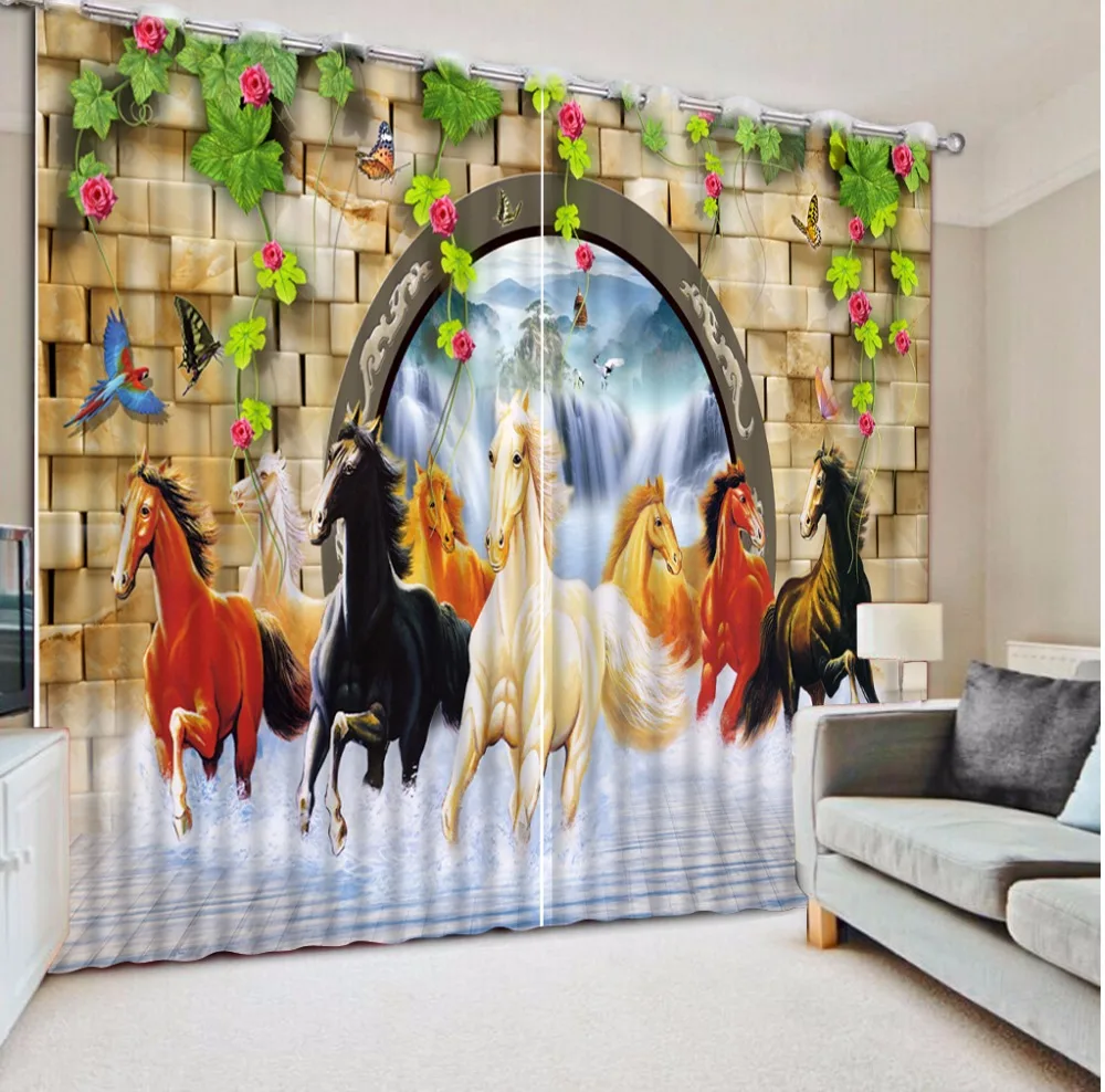 Modern Curtains Photo Horse Curtains For Bedroom Window Blackout Curtains 3D Cortinas Drapes Waterfall Door Home Decor
Modern Curtains Photo Horse Curtains For Bedroom Window Blackout Curtains 3D Cortinas Drapes Waterfall Door Home Decor