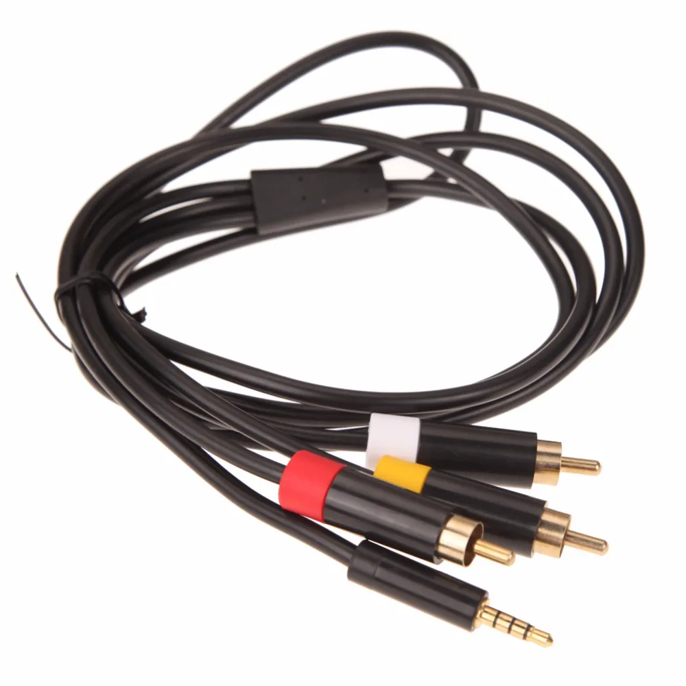 1 8 м 6 футов RCA 480i аудио видео оптический кабель цифровой AV патч-корд адаптер для