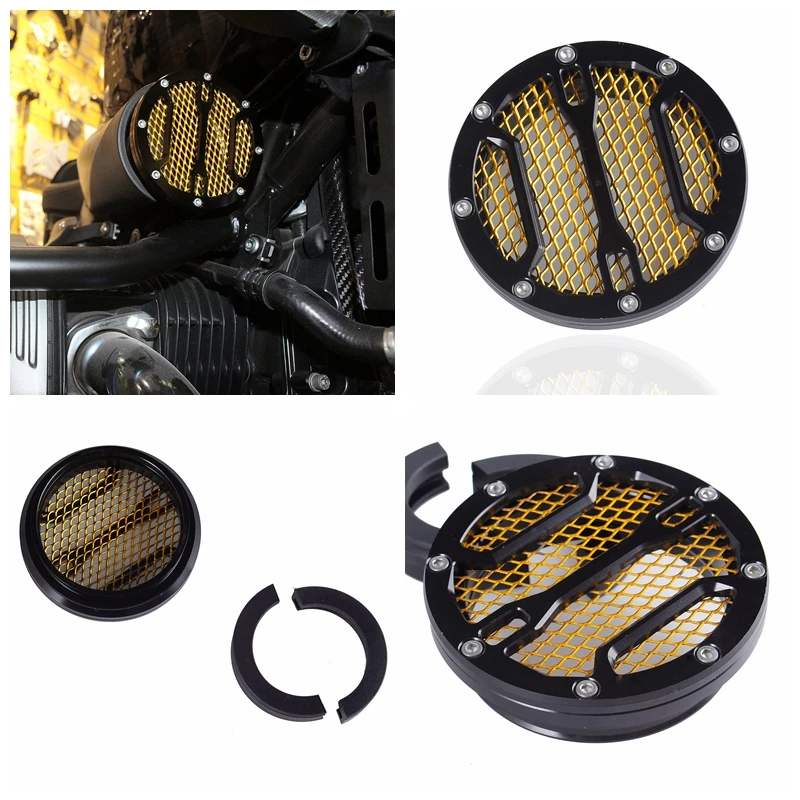 For BMW R nine t Air Intake Cover CNC Air intake Filter Black Gold For R 9 T R9T 2013 2014 2015 2016 2017 motorcycle parts
For BMW R nine t Air Intake Cover CNC Air intake Filter Black Gold For R 9 T R9T 2013 2014 2015 2016 2017 motorcycle parts
